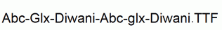 Abc-Glx-Diwani-Abc-glx-Diwani.ttf