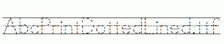 AbcPrintDottedLined.ttf