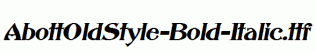 AbottOldStyle-Bold-Italic.ttf