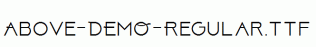 Above-DEMO-Regular.ttf