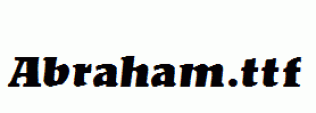 Abraham.ttf
