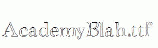AcademyBlah.ttf