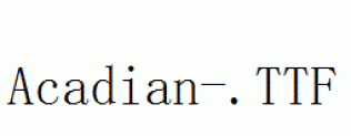 Acadian-.ttf