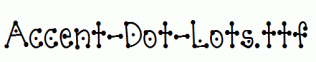 Accent-Dot-Lots.ttf