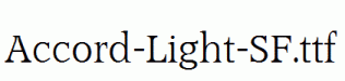 Accord-Light-SF.ttf