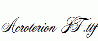 Acroterion-JF.ttf
