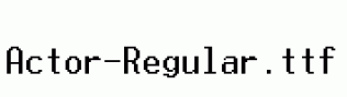 Actor-Regular.ttf