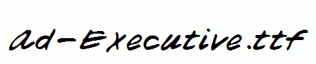 Ad-Executive.ttf
