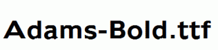 Adams-Bold.ttf