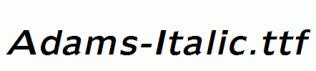 Adams-Italic.ttf