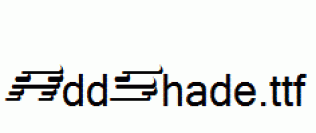 AddShade.ttf
