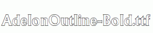 AdelonOutline-Bold.ttf