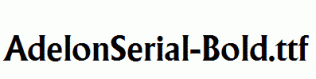 AdelonSerial-Bold.ttf