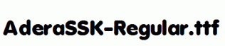 AderaSSK-Regular.ttf