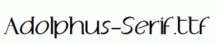 Adolphus-Serif.ttf