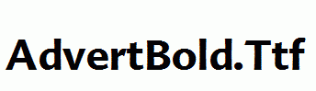 AdvertBold.ttf