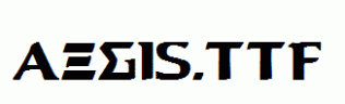 Aegis.ttf