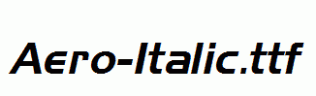 Aero-Italic.ttf