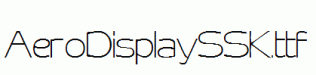 AeroDisplaySSK.ttf