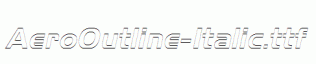 AeroOutline-Italic.ttf