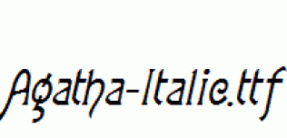 Agatha-Italic.ttf