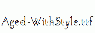 Aged-WithStyle.ttf