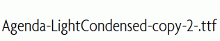 Agenda-LightCondensed-copy-2-.ttf