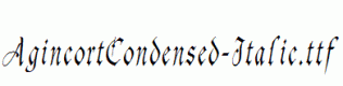 AgincortCondensed-Italic.ttf