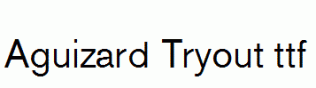 Aguizard-Tryout.ttf