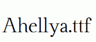 Ahellya.ttf