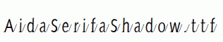 AidaSerifaShadow.ttf