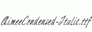 AimeeCondensed-Italic.ttf