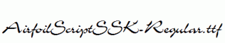 AirfoilScriptSSK-Regular.ttf