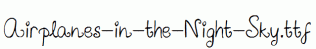Airplanes-in-the-Night-Sky.ttf