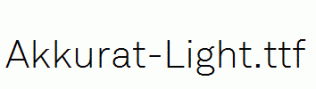 Akkurat-Light.ttf