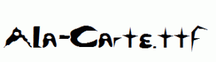 Ala-Carte.ttf