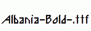 Albania-Bold-.ttf