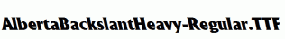 AlbertaBackslantHeavy-Regular.ttf