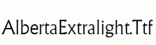 AlbertaExtralight.ttf