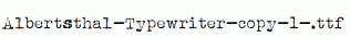 Albertsthal-Typewriter-copy-1-.ttf