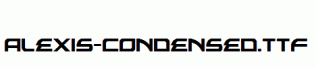 Alexis-Condensed.ttf