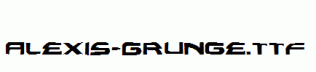 Alexis-Grunge.ttf