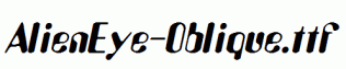 AlienEye-Oblique.ttf
