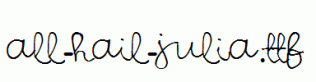 All-Hail-Julia.ttf