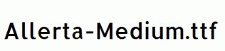 Allerta-Medium.ttf