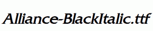 Alliance-BlackItalic.ttf