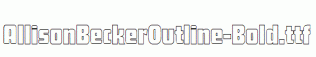 AllisonBeckerOutline-Bold.ttf