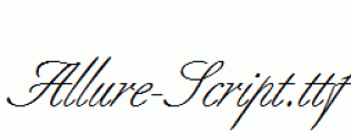 Allure-Script.ttf