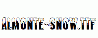 Almonte-Snow.ttf