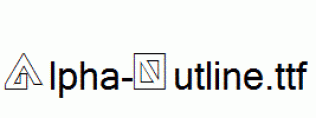 Alpha-Outline.ttf